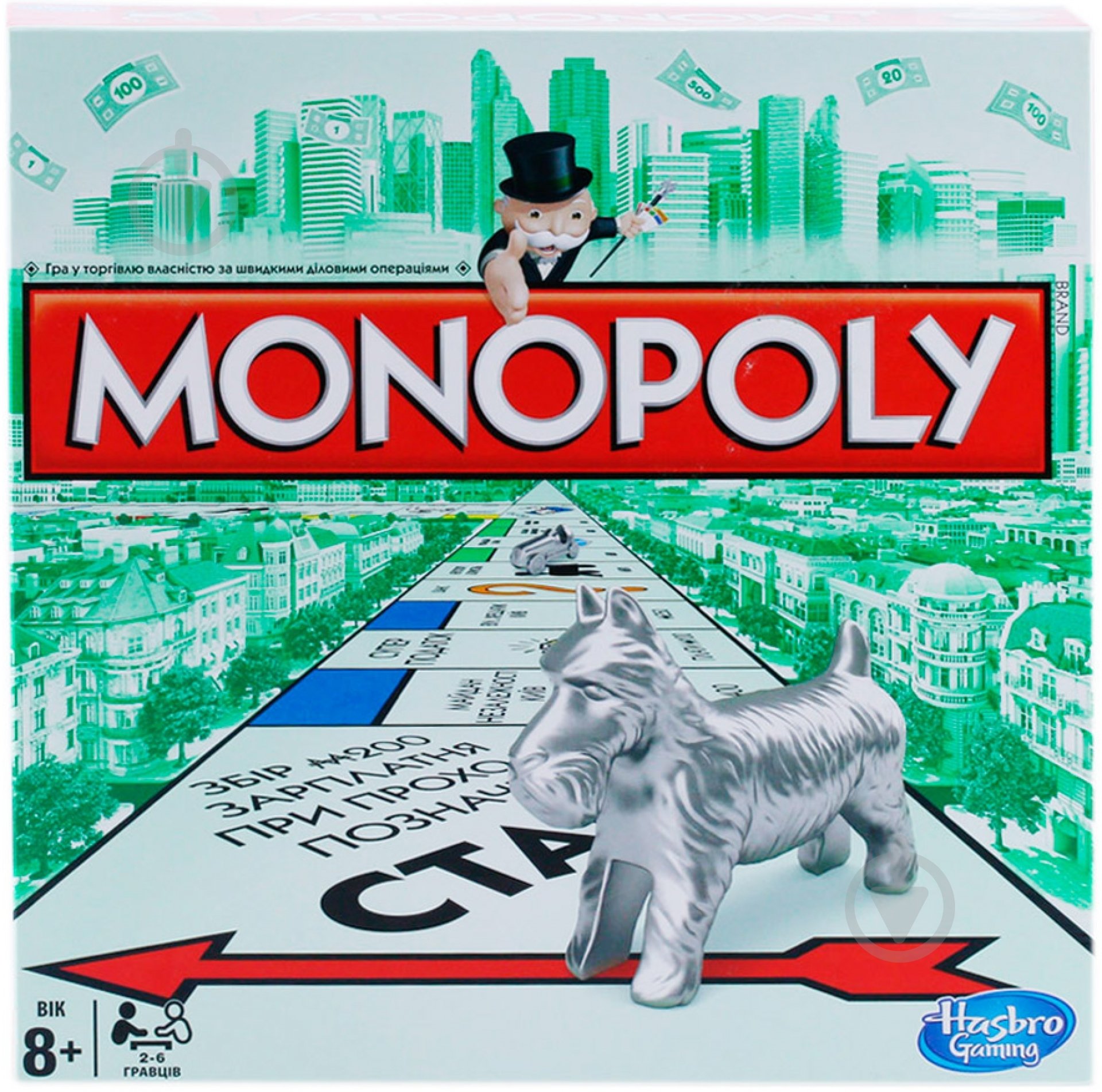 Игра настольная Hasbro Монополия 00009E75 - фото 2 Игра настольная Hasbro Монополия 00009E75 - фото 2