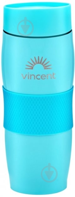 Термочашка Vincent Electric Blue 0,35 л VC-1527EB - фото 1 Термочашка Vincent Electric Blue 0,35 л VC-1527EB - фото 1