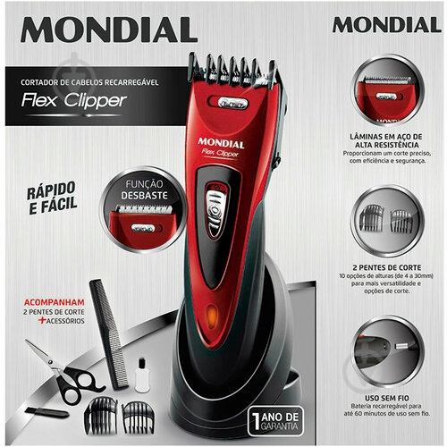 Машинка для стрижки MONDIAL CR-04 - фото 6