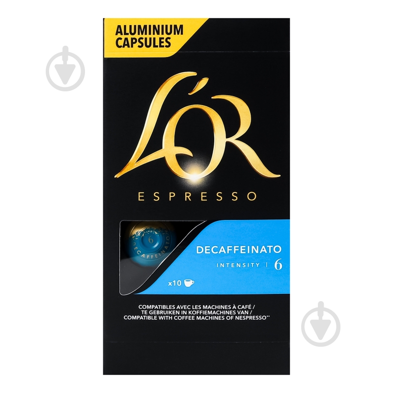 Кофе в капсулах L'OR Espresso Decaffeinato 52 г - фото 1