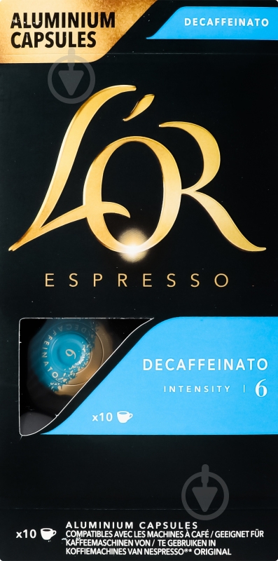 Кофе в капсулах L'OR Espresso Decaffeinato 52 г - фото 7