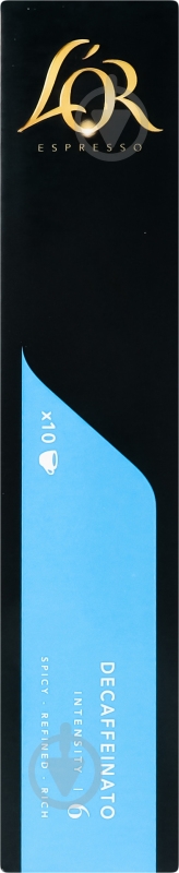 Кофе в капсулах L'OR Espresso Decaffeinato 52 г - фото 6