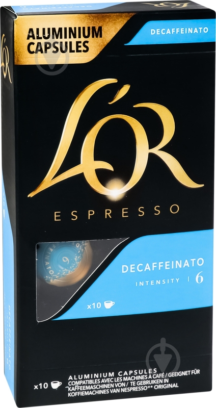 Кофе в капсулах L'OR Espresso Decaffeinato 52 г - фото 4
