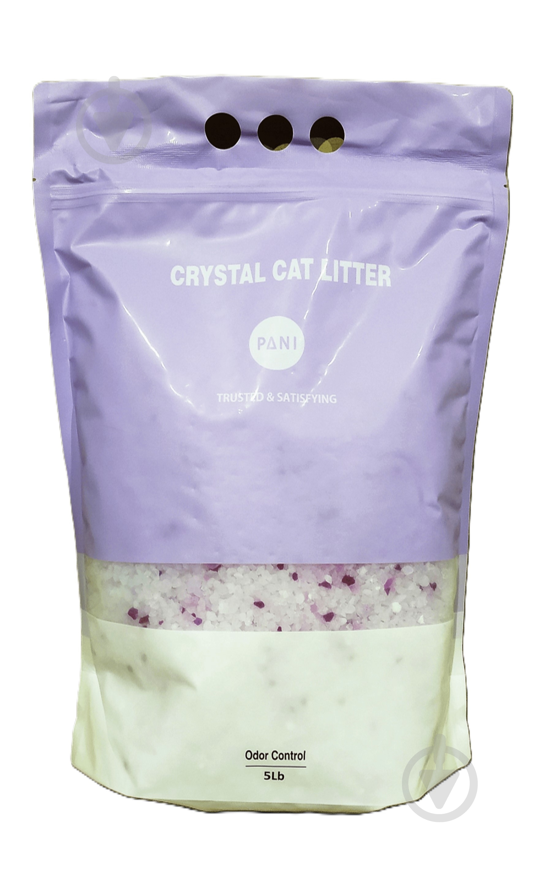 Наполнитель силикагелевый PANI с ароматом лаванды (средние гранулы) 5 л 2,3 кг - фото 1 Наполнитель силикагелевый PANI с ароматом лаванды (средние гранулы) 5 л 2,3 кг - фото 1