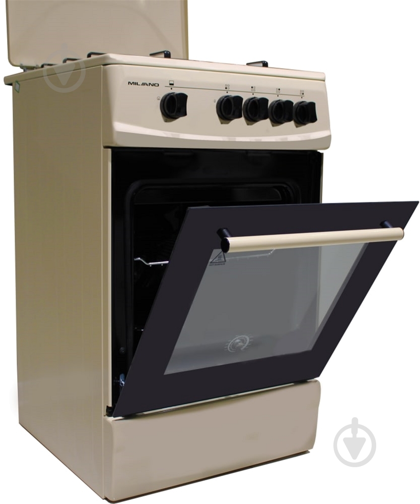 Плита газова Milano ML50 G1 /01 бежева - фото 1 Плита газова Milano ML50 G1 /01 бежева - фото 1