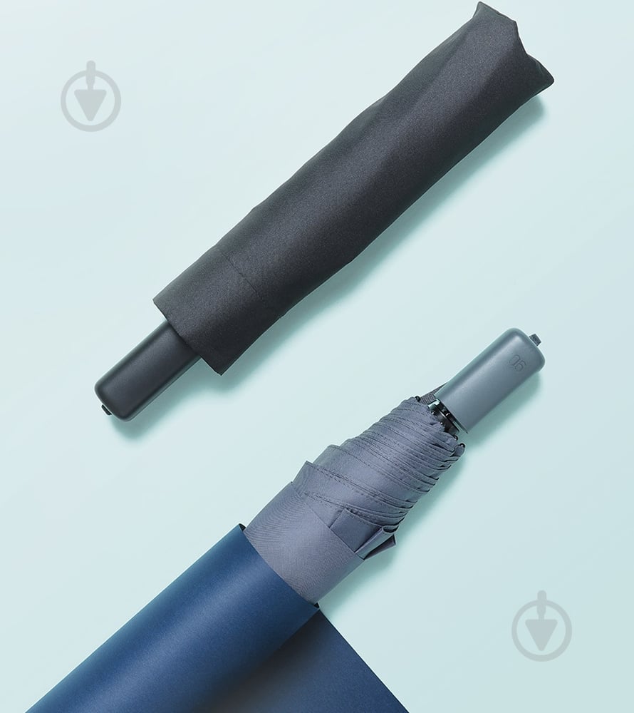 Зонт Xiaomi Ninetygo Super Portable Automatic Umbrella Black (6941413204217) - фото 7