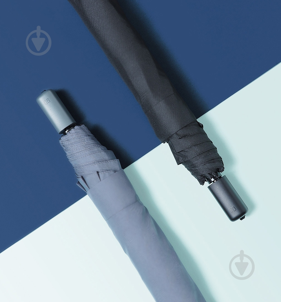 Зонт Xiaomi Ninetygo Super Portable Automatic Umbrella Black (6941413204217) - фото 5