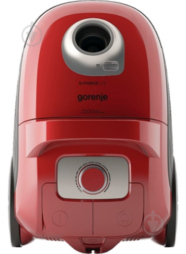 Пылесос Gorenje VC 2223 GLR (TPC01) red - фото 1 Пылесос Gorenje VC 2223 GLR (TPC01) red - фото 1