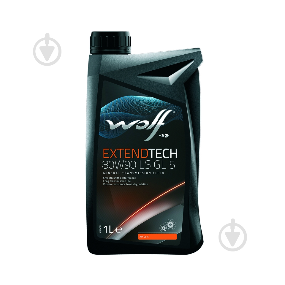 Масло трансмиссионное WOLF ExtendTech LS 80W-90 1 л (8300622) - фото 1