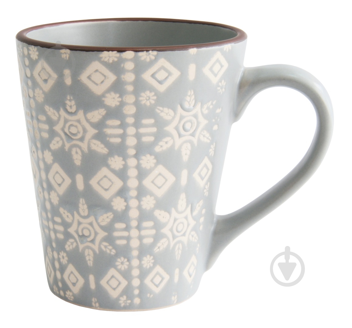 Чашка Astera Engrave Grey 360 мл A0420-HP23-M - фото 1