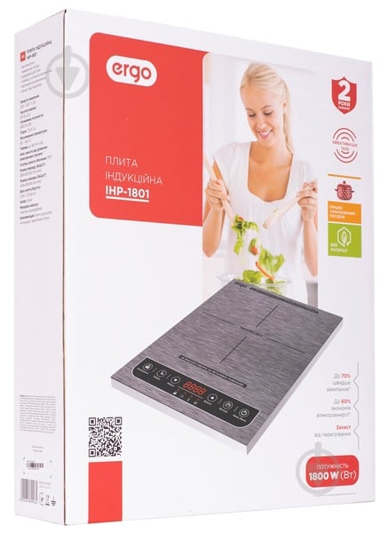 Плита индукционная настольная Ergo IHP-1801 - фото 7 Плита индукционная настольная Ergo IHP-1801 - фото 7