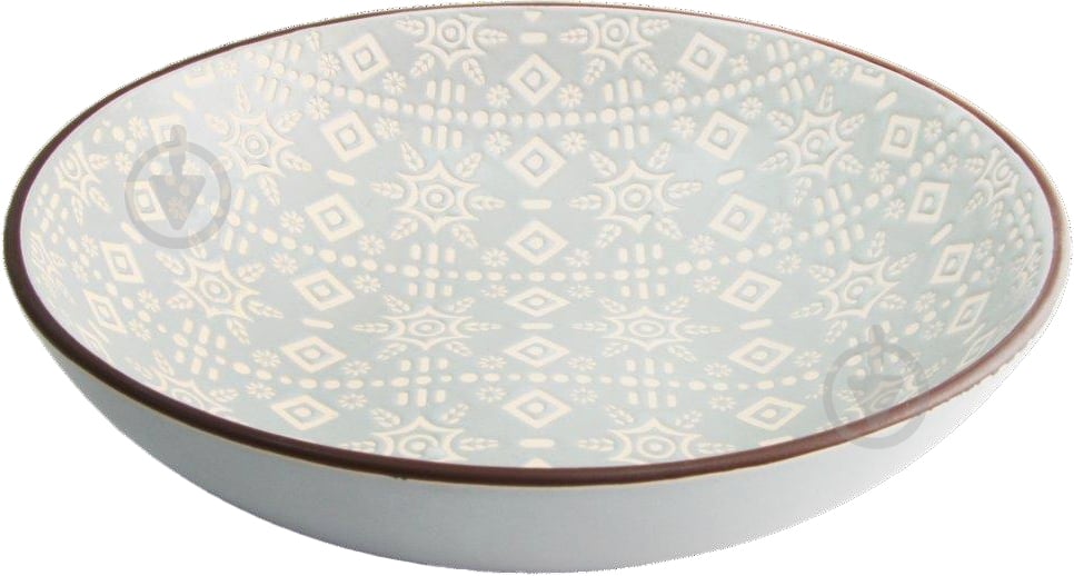 Тарілка для супу Astera Engrave Grey 20 см A0440-HP23-SP - фото 2