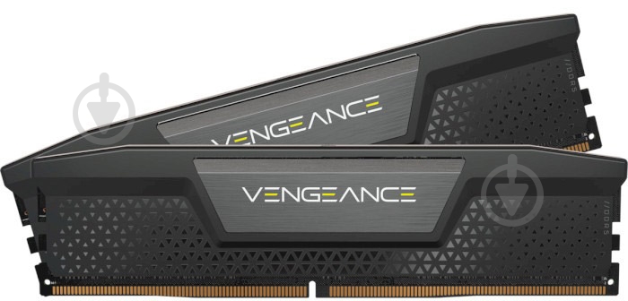 Оперативная память Corsair DDR5 SDRAM 16 GB (2x8GB) 5200 MHz (CMK16GX5M2B5200C40) Vengeance Black - фото 1