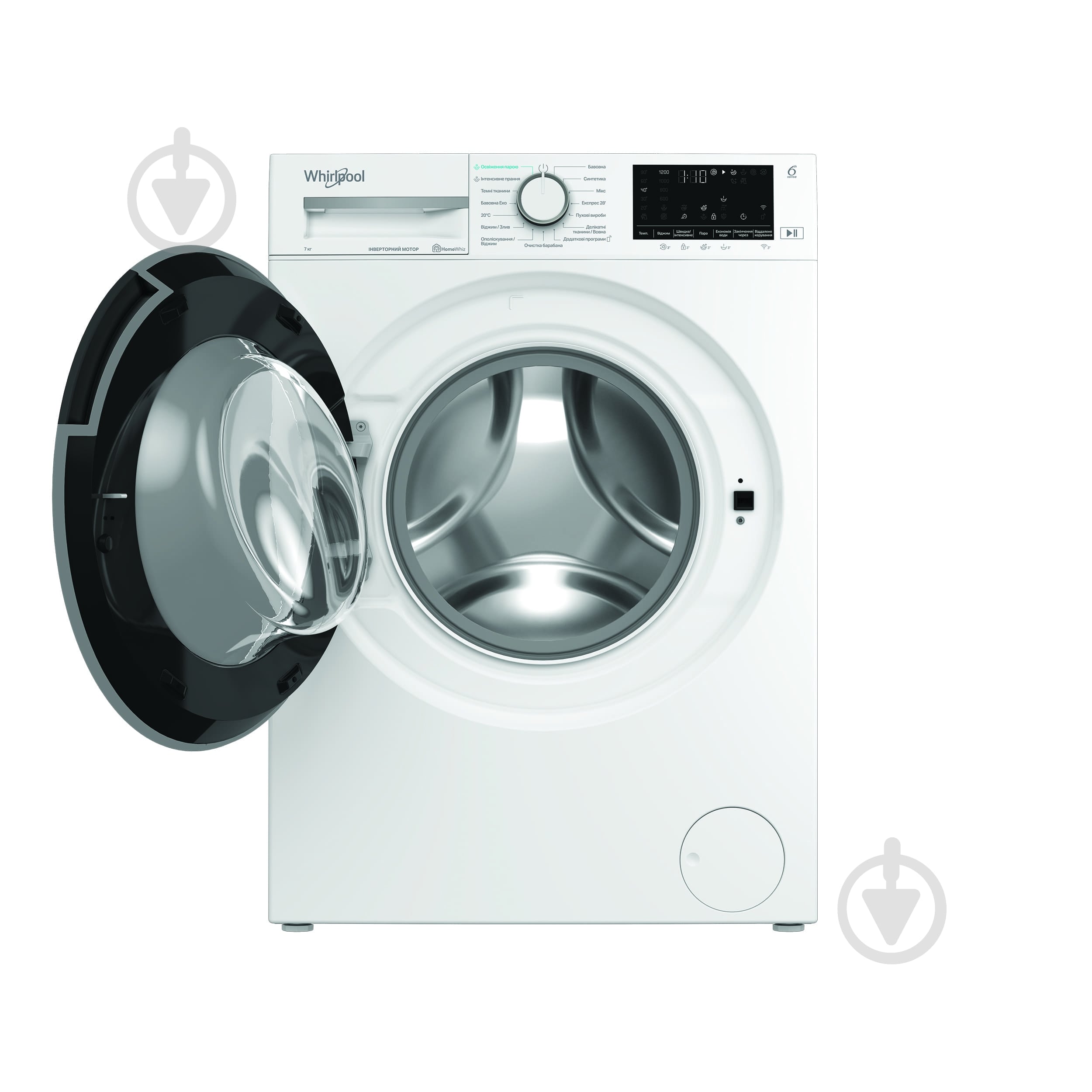 Стиральная машина Whirlpool WAM 712WB UA - фото 2 Стиральная машина Whirlpool WAM 712WB UA - фото 2