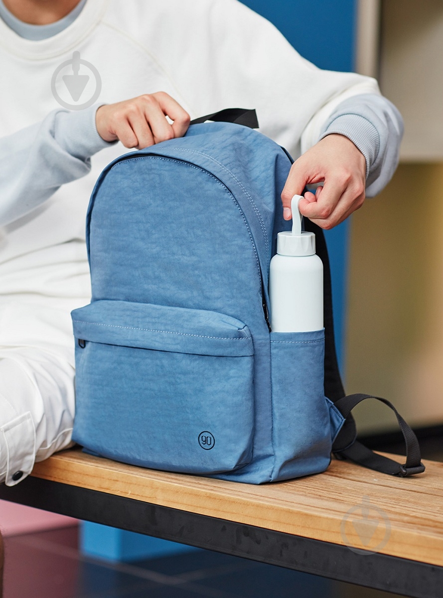 Рюкзак Ninetygo Youth College Backpack Light Blue 15L - фото 2 Рюкзак Ninetygo Youth College Backpack Light Blue 15L - фото 2