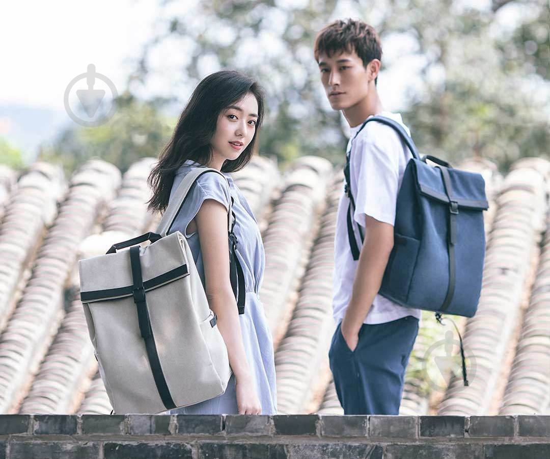 Рюкзак Ninetygo GRINDER Oxford Backpack Dark Blue - фото 6 Рюкзак Ninetygo GRINDER Oxford Backpack Dark Blue - фото 6