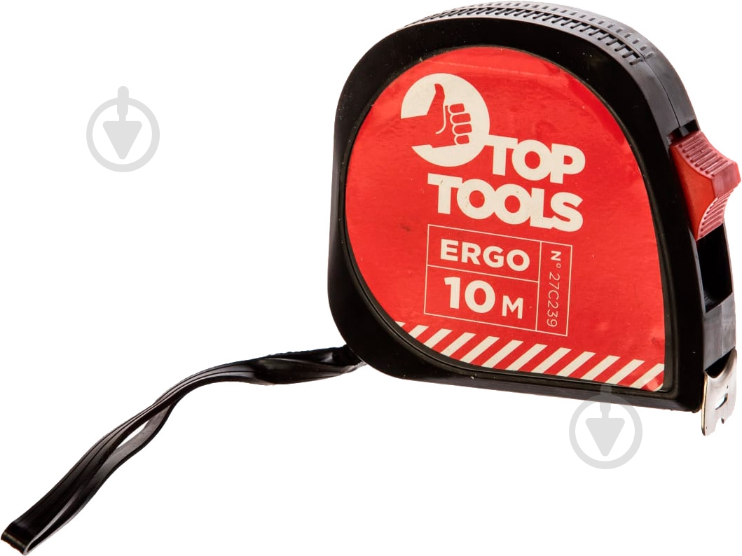Рулетка Top Tools 27C239 10  м x 25  мм - фото 1