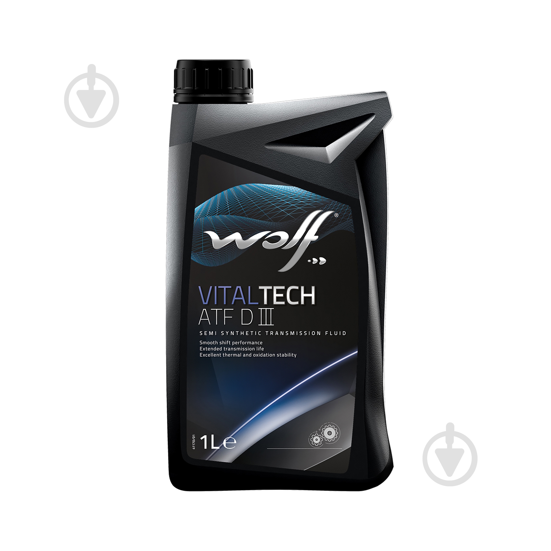 Масло трансмиссионное WOLF VITALTECH DIII ATF 1 л (8305306) - фото 1
