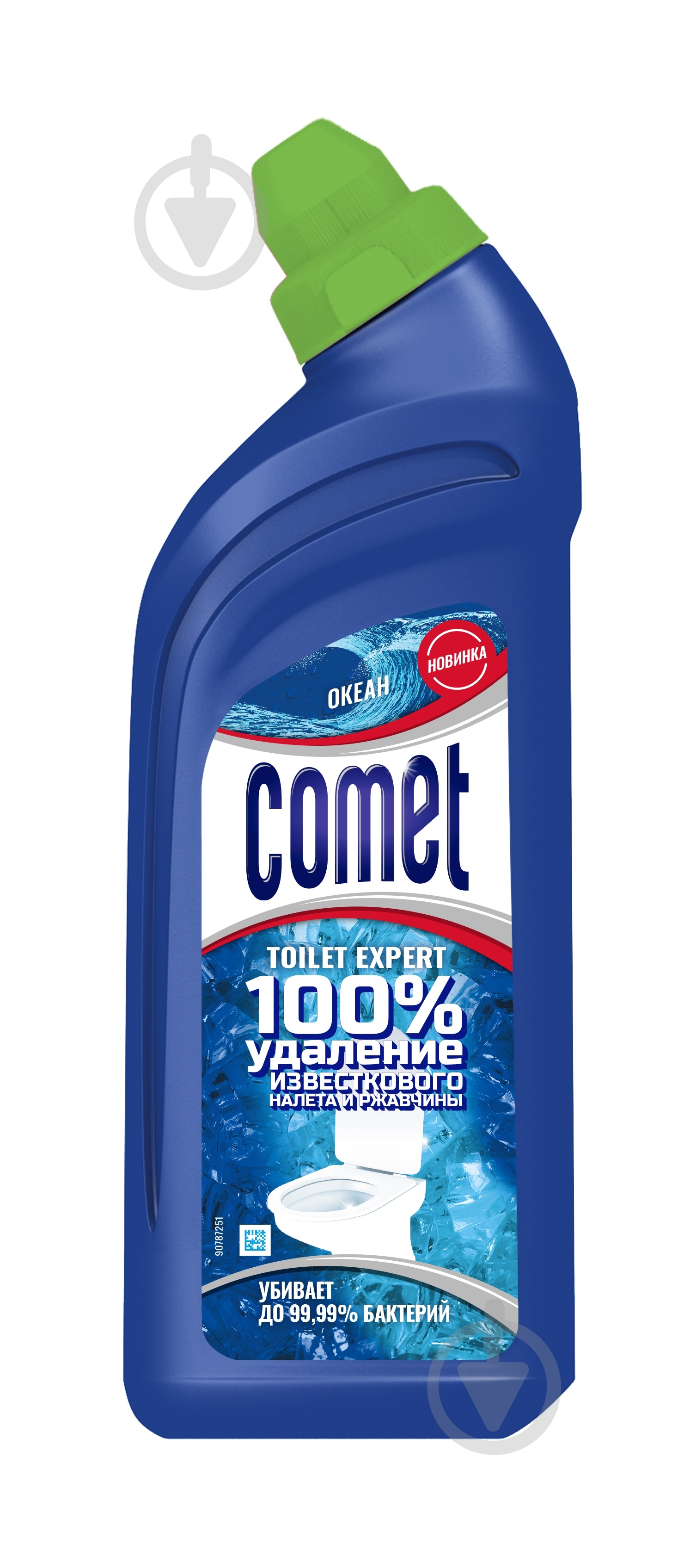 Средство для чистки унитаза Comet Океан 450 мл 002770352 - фото 1 Средство для чистки унитаза Comet Океан 450 мл 002770352 - фото 1