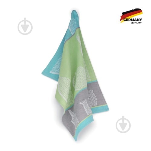 Полотенце Carla Flaschen 50x70 см Kela зеленый - фото 1 Полотенце Carla Flaschen 50x70 см Kela зеленый - фото 1