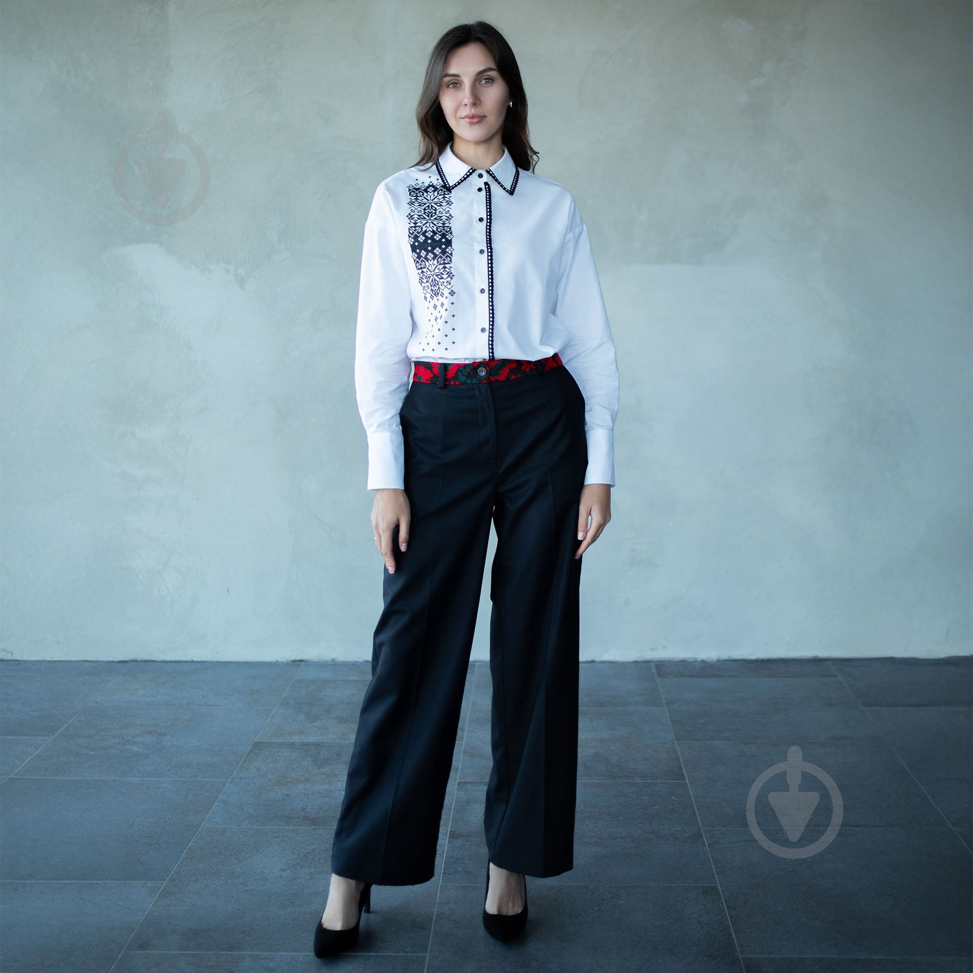 Блуза Эдельвика р. 36 (S/M) белый 448-25/09 - фото 5 Блуза Эдельвика р. 36 (S/M) белый 448-25/09 - фото 5