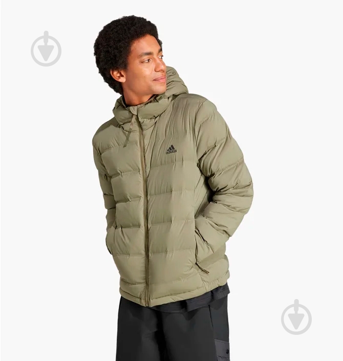 Куртка Adidas Helionic Stretch Hooded Down Jacket IK3173 р.S - фото 1 Куртка Adidas Helionic Stretch Hooded Down Jacket IK3173 р.S - фото 1
