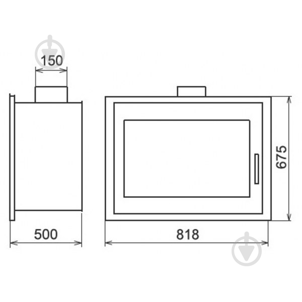 Топка для камина Thorma Landscape - фото 3 Топка для камина Thorma Landscape - фото 3