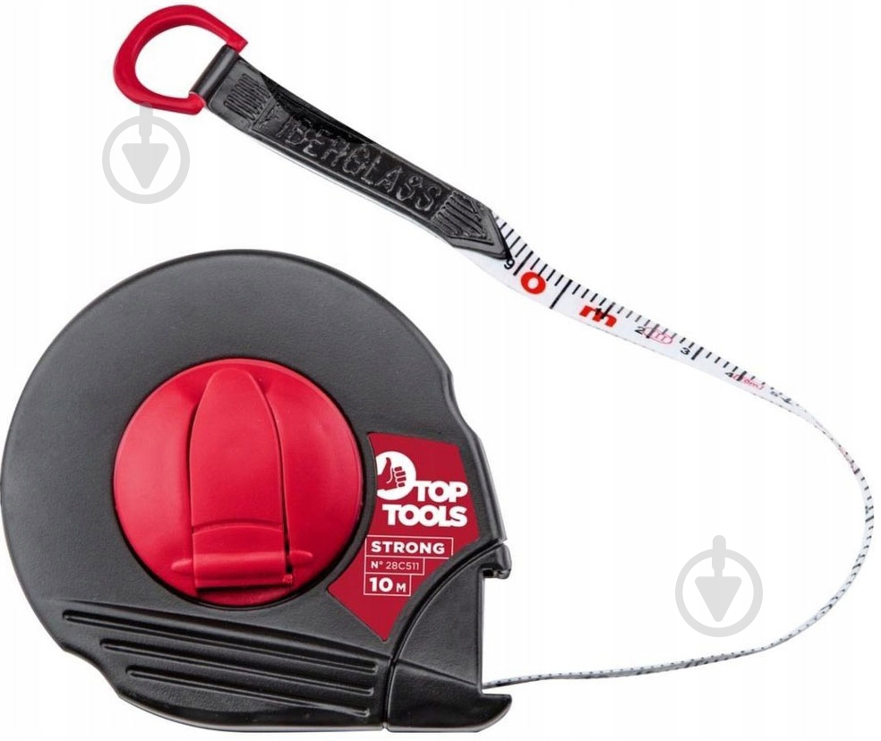 Рулетка Top Tools 28C511 10  м x 12,5  мм - фото 1
