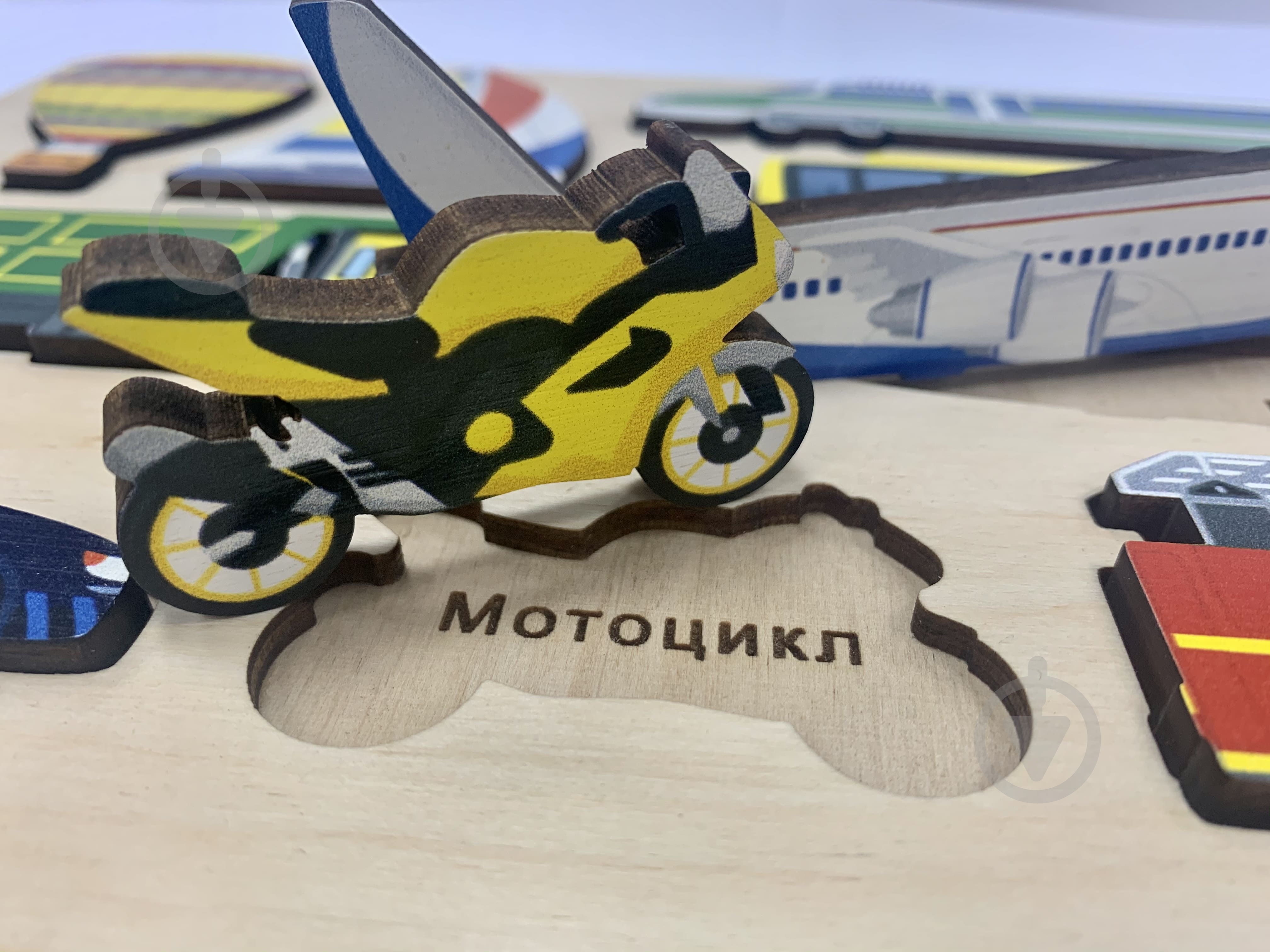 Пазлы деревянные Tatev "Транспорт" - фото 4 Пазлы деревянные Tatev "Транспорт" - фото 4