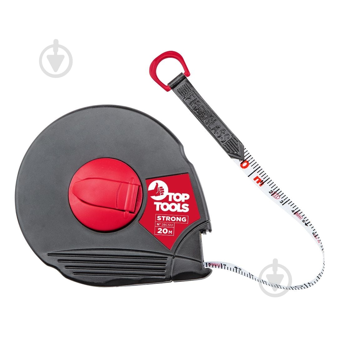 Рулетка Top Tools 28C512 20  м x 12,5  мм - фото 1