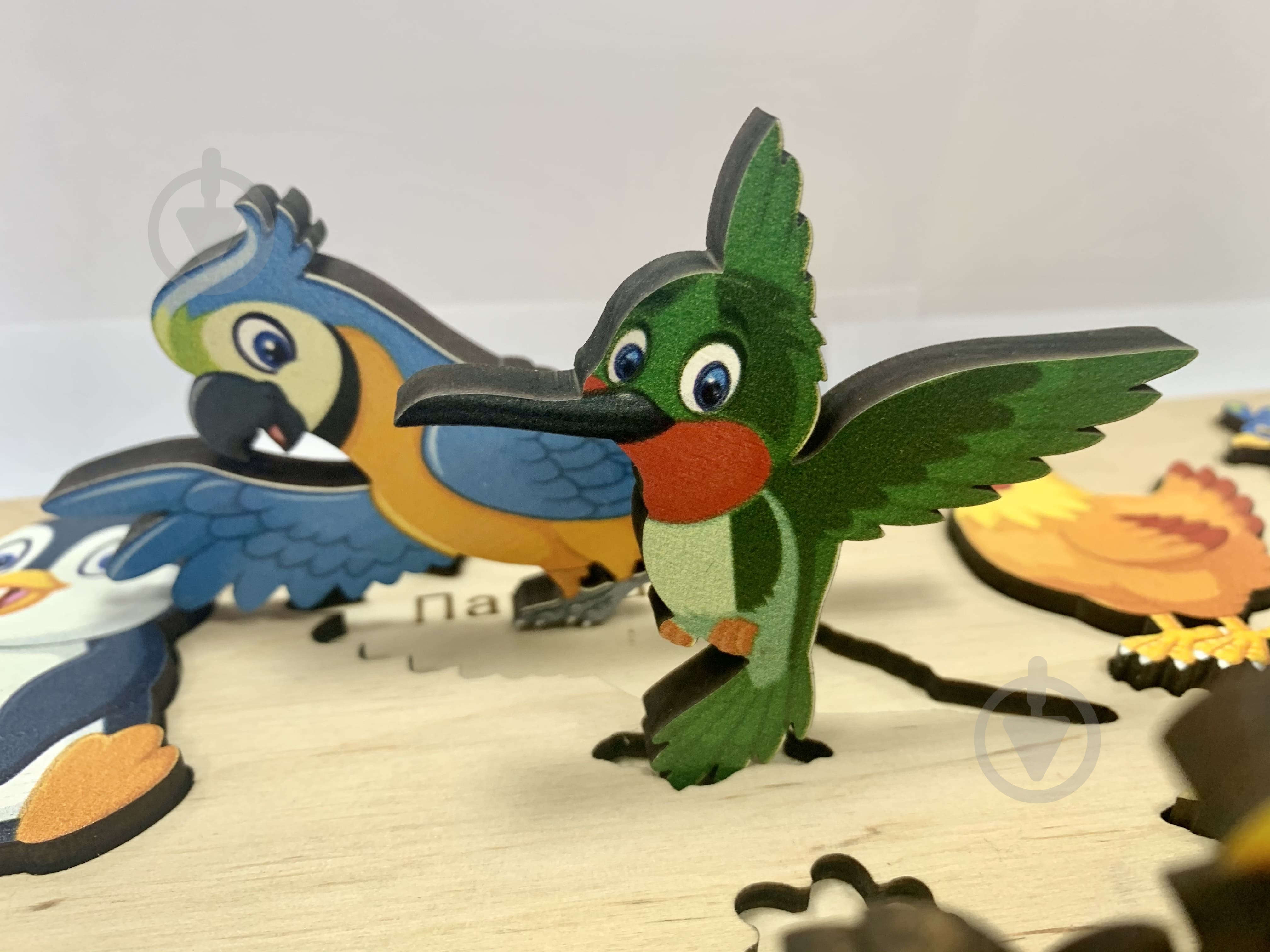 Пазлы деревянные Tatev "Птицы" - фото 5