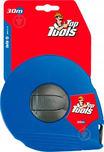 Рулетка Top Tools 28C513 30  м x 12,5  мм - фото 6
