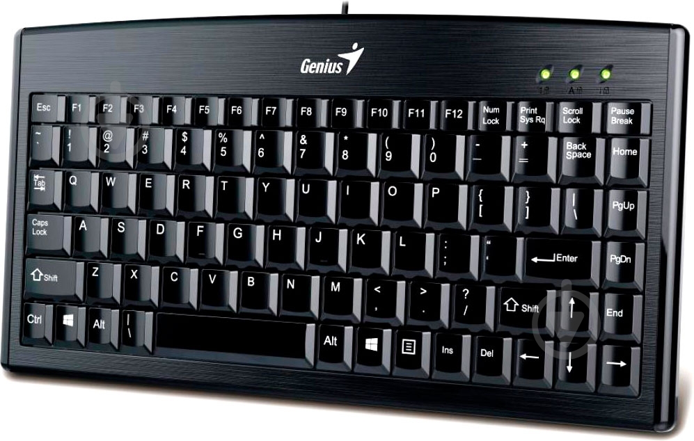 Клавиатура Genius Mate 100 (31300725102) Luxe black - фото 2