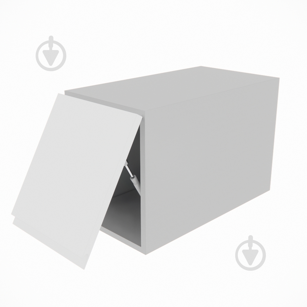 Шкаф Влада (А 30 (570)) белый шелк/пепельный Світ Меблів - фото 2 Шкаф Влада (А 30 (570)) белый шелк/пепельный Світ Меблів - фото 2