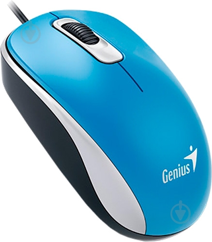 Миша Genius DX-110 USB (31010116103) blue - фото 2