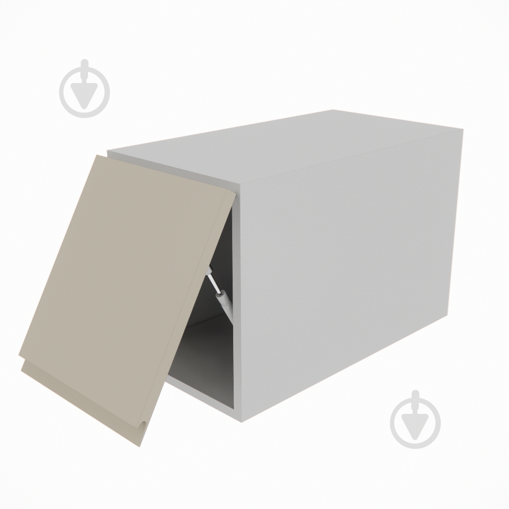 Шкаф Влада (А 30 (570)) айвори/пепельный Світ Меблів - фото 2