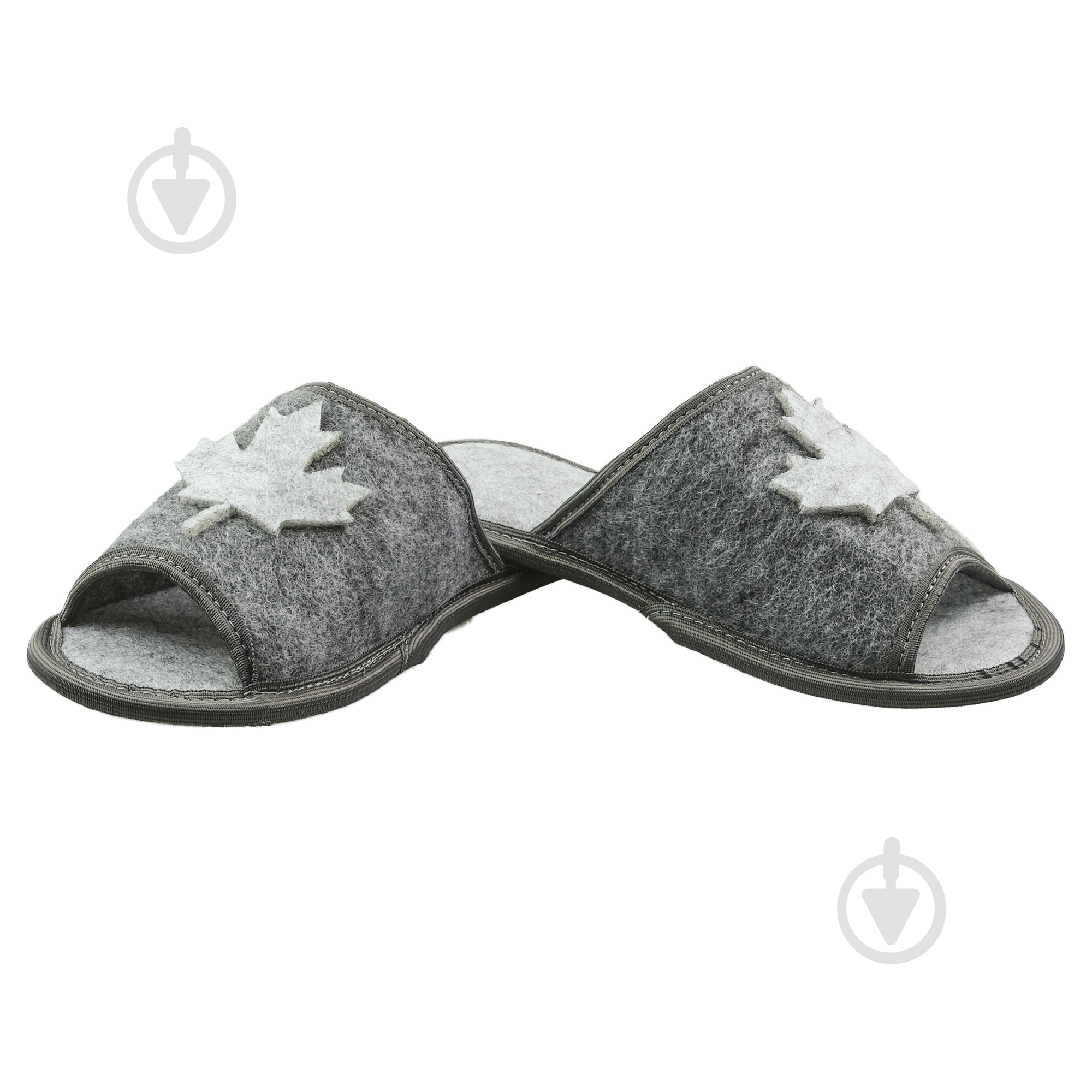 Тапки домашние FX shoes из фетра р. 40-41 серый арт.2008 - фото 3 Тапки домашние FX shoes из фетра р. 40-41 серый арт.2008 - фото 3