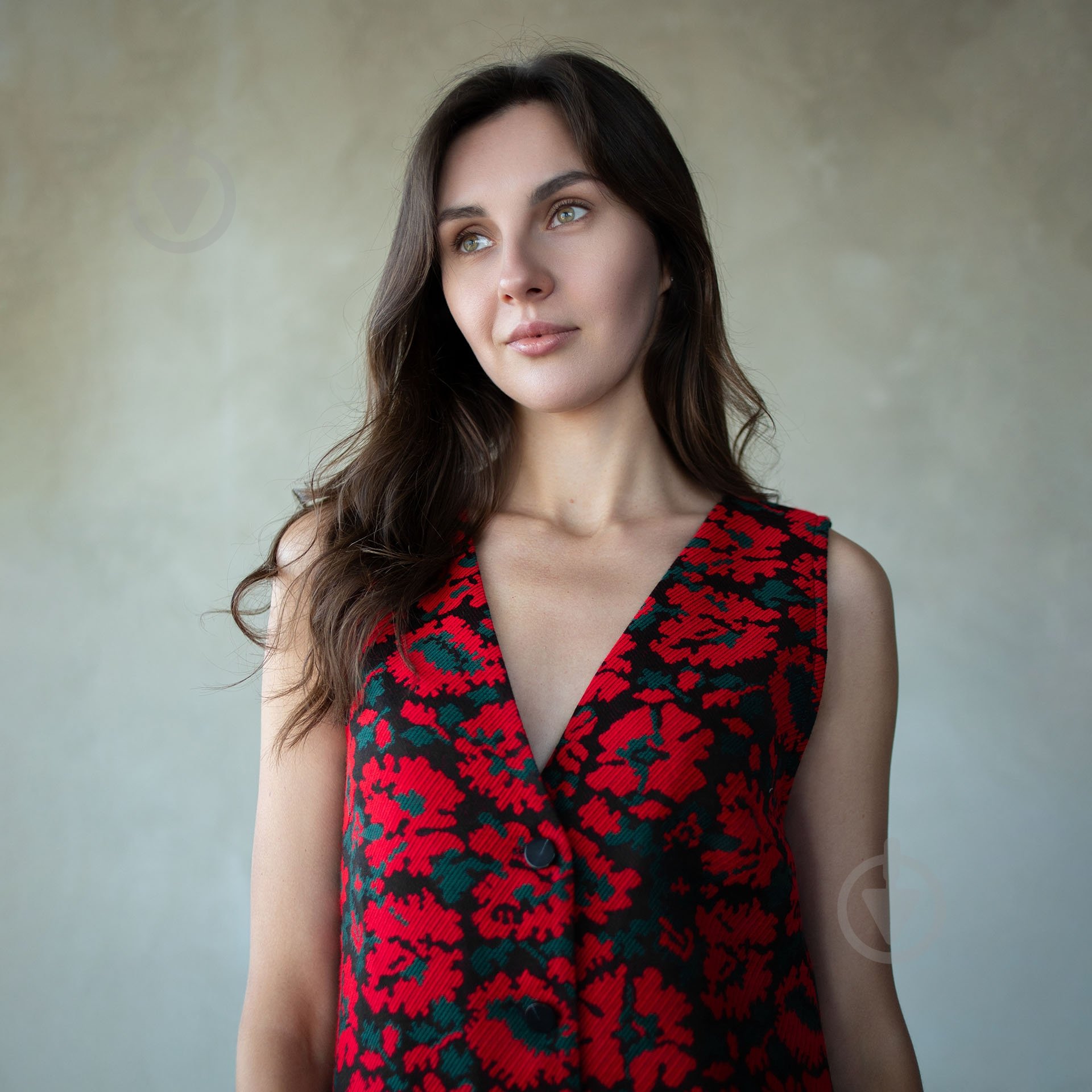 Сарафан Эдельвика 444-25/00 р. 42 (L) черный с красным - фото 4