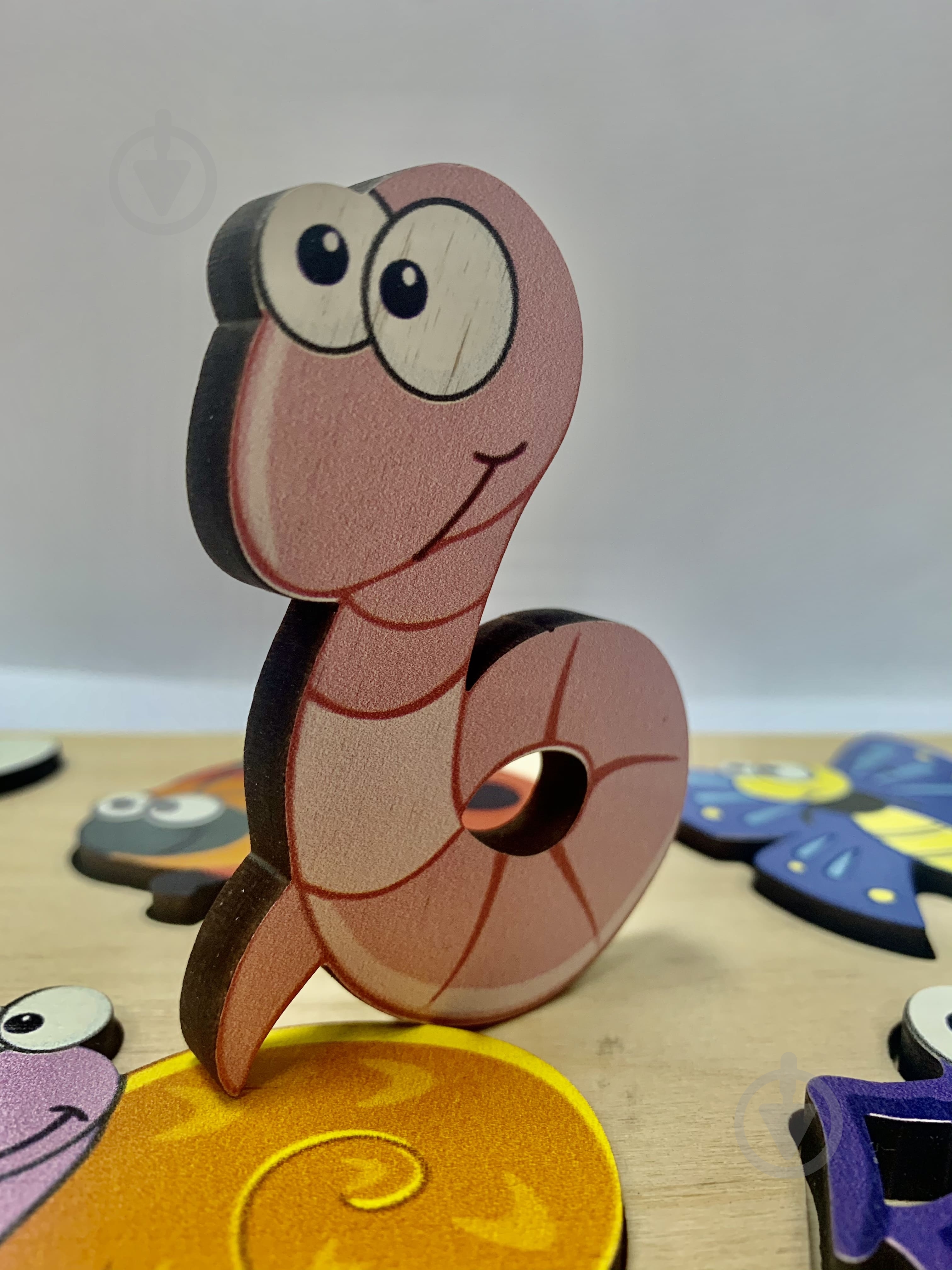 Пазлы деревянные Tatev "Насекомые" - фото 4 Пазлы деревянные Tatev "Насекомые" - фото 4