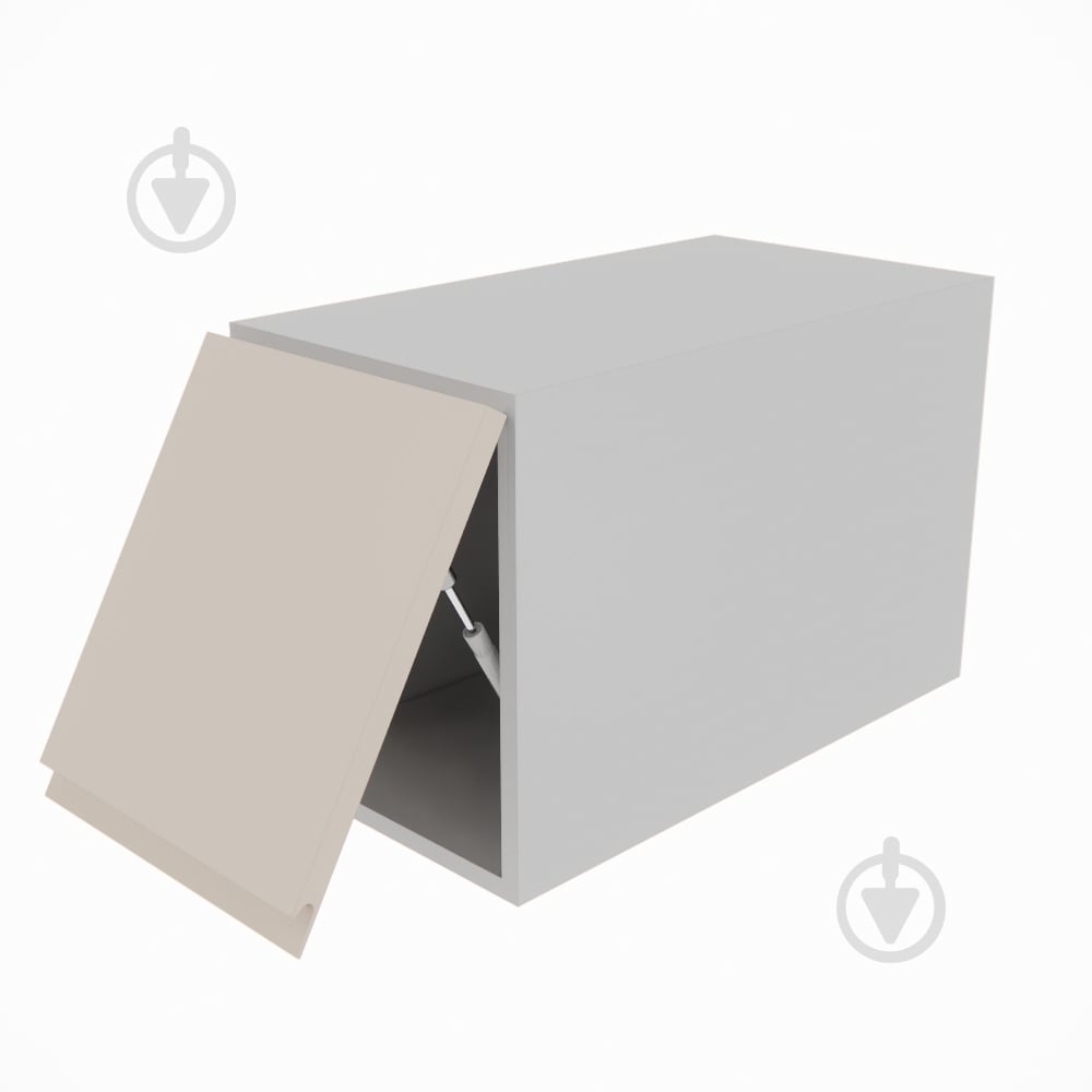 Шкаф Влада (А 30 (570)) пломбир/пепельный Світ Меблів - фото 2