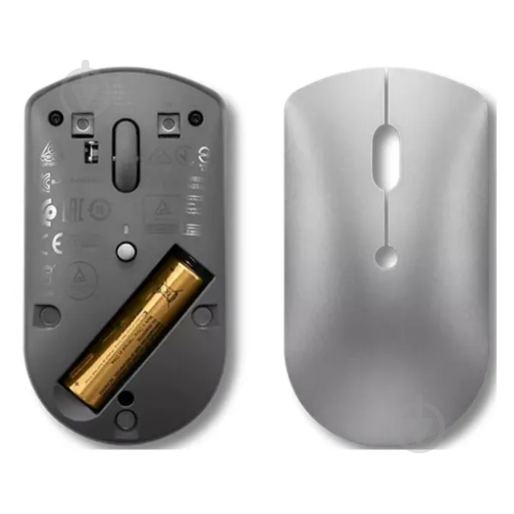 Мышь Lenovo 600 Bluetooth Silent iron grey (GY50X88832) - фото 6 Мышь Lenovo 600 Bluetooth Silent iron grey (GY50X88832) - фото 6