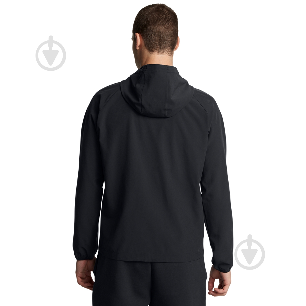 Вітрівка Under Armour Stretch Woven Windbreaker 6003001-001 р.3XL чорний - фото 2