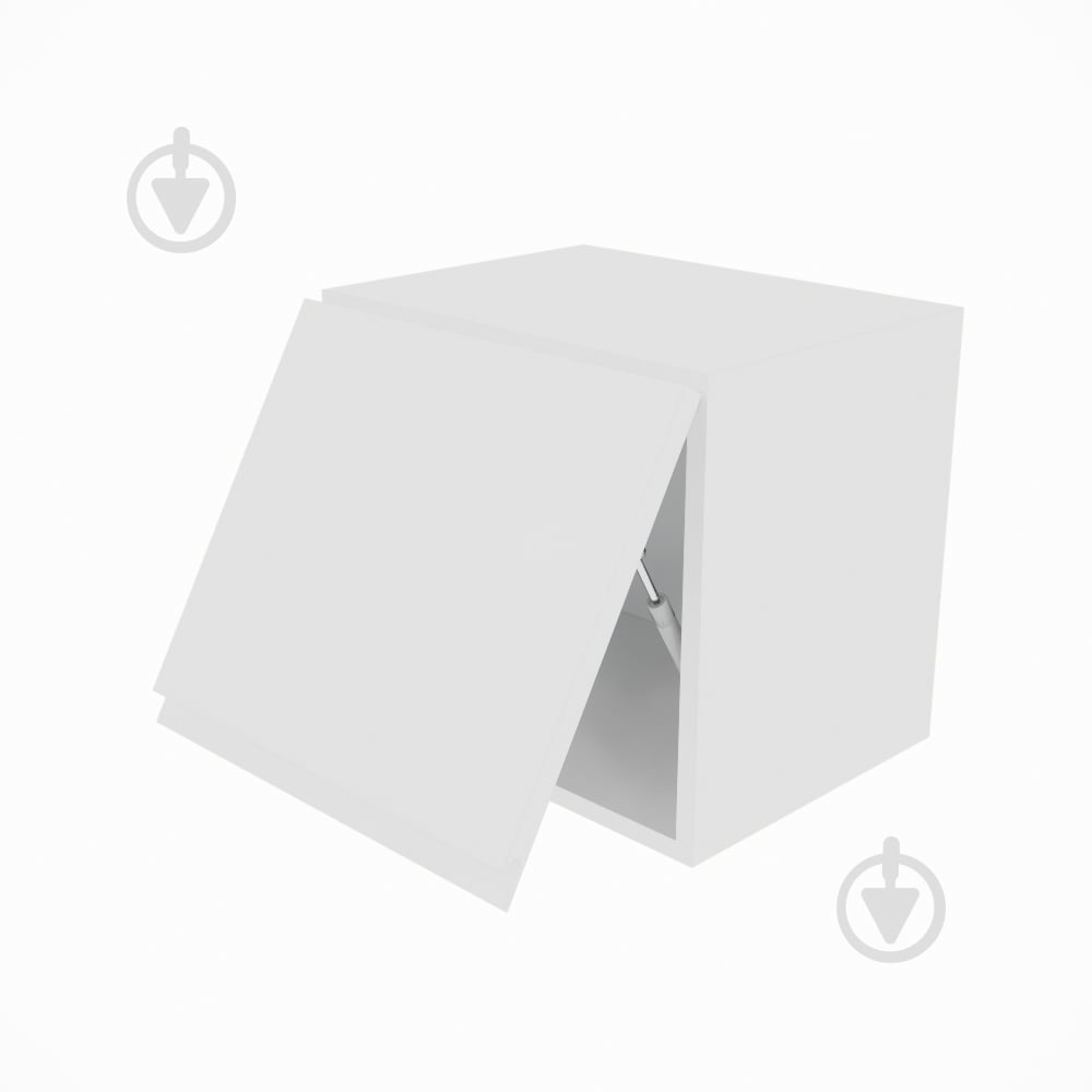 Шкаф Влада (А 40 (320)) белый шелк/белый Світ Меблів - фото 2