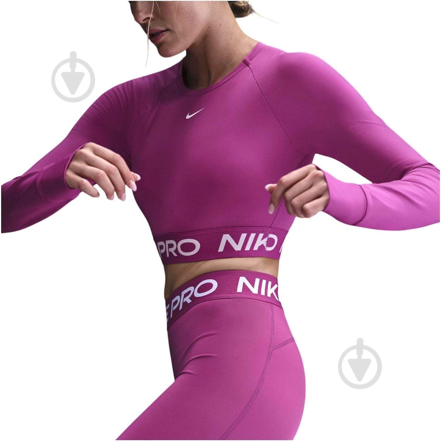 NIKE Pro Elite 2018 rosa カーフスリーブ ᐉ Топ Nike Pro Long-Sleeve FV5484-518 р.M розовый • Купить в