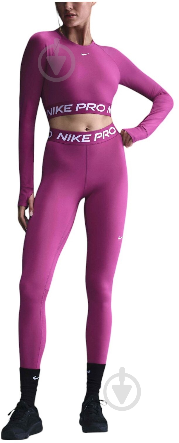 は　NIKE Pro elite 2020 rosa ロングスリーブ ᐉ Топ Nike Pro Long-Sleeve FV5484-518 р.M розовый • Купить в
