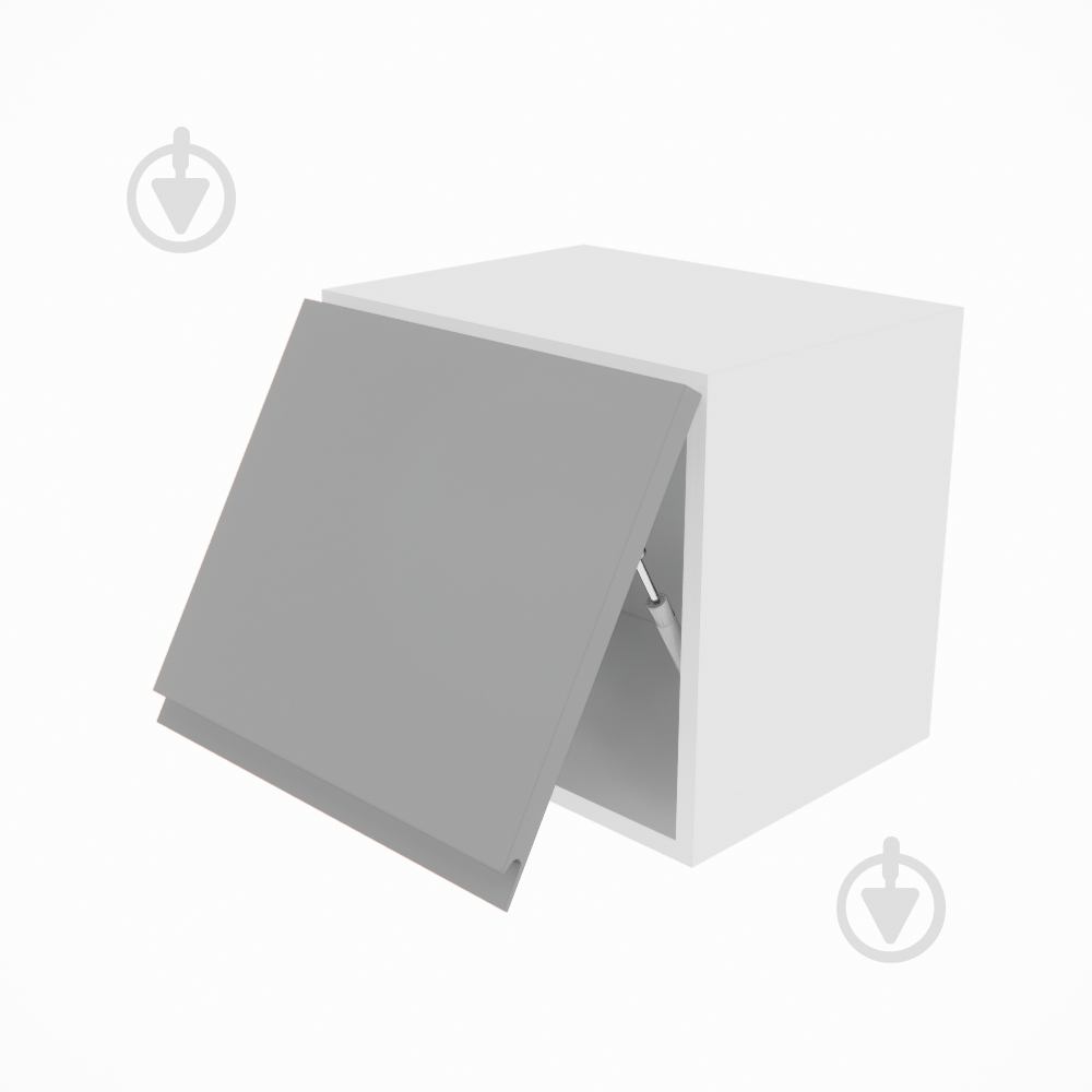 Шкаф Влада (А 40 (320)) серый бархат/белый Світ Меблів - фото 2