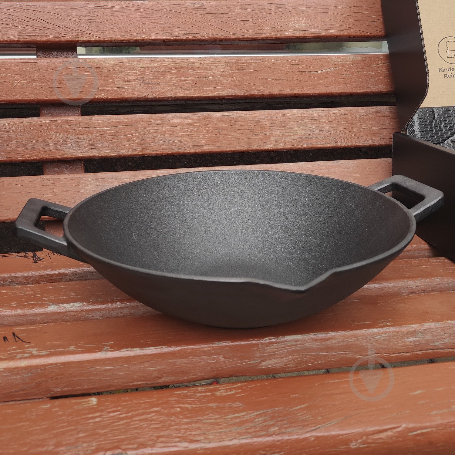 Сковорода-вок Gusskoenig ø350 мм 100 мм 5,3 л чавунний - фото 8 Сковорода-вок Gusskoenig ø350 мм 100 мм 5,3 л чавунний - фото 8