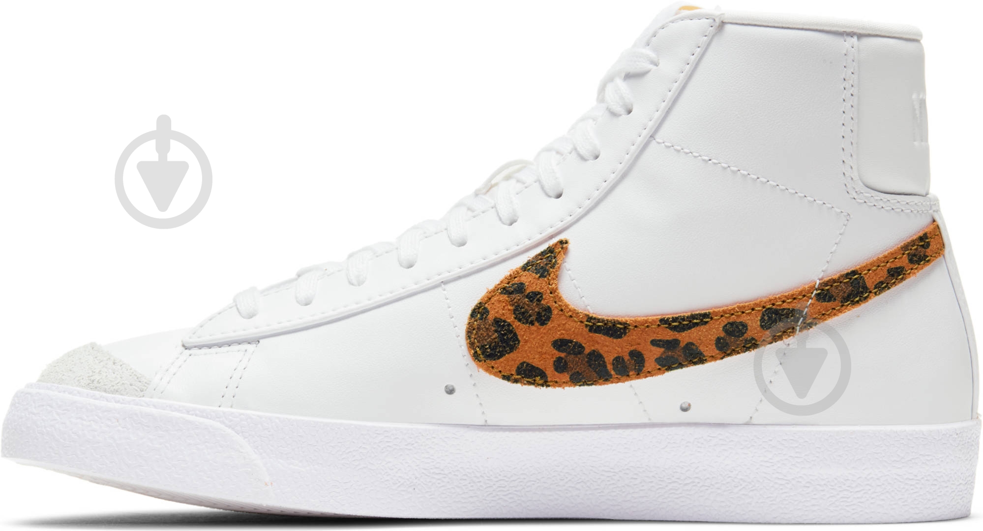 Кроссовки женские демисезонные Nike Blazer Mid '77 SE DA8736-101 р.36,5 белые - фото 6