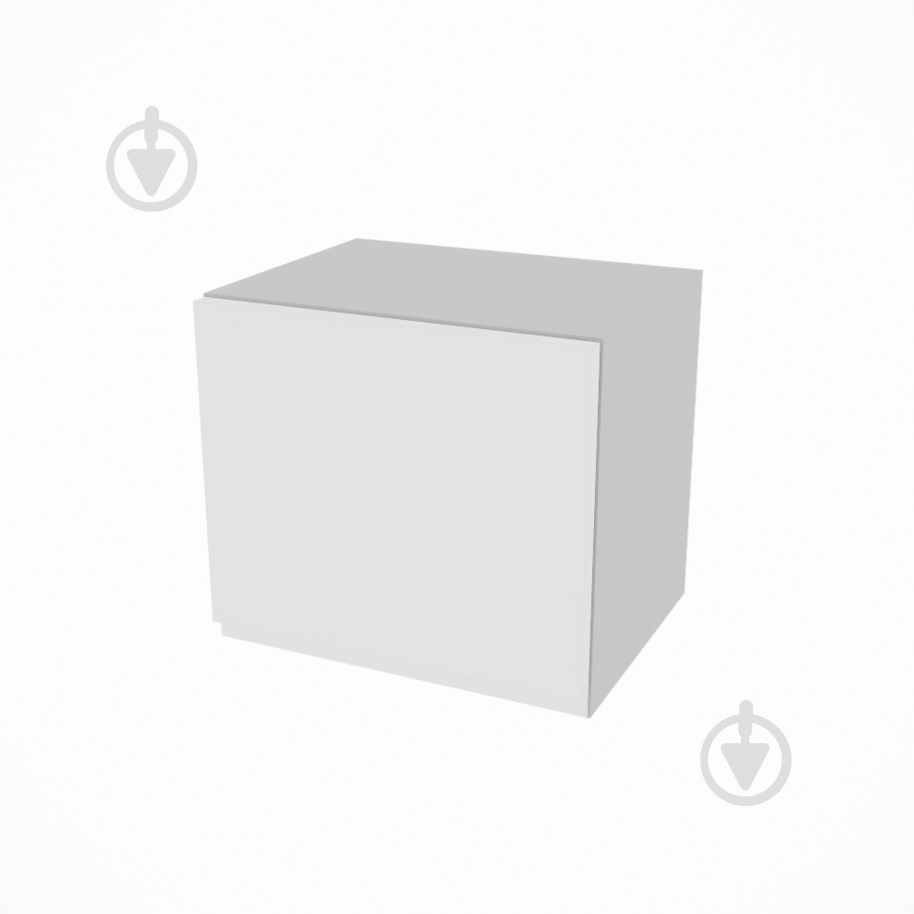 Шкаф Влада (А 40 (320)) белый шелк/пепельный Світ Меблів - фото 1