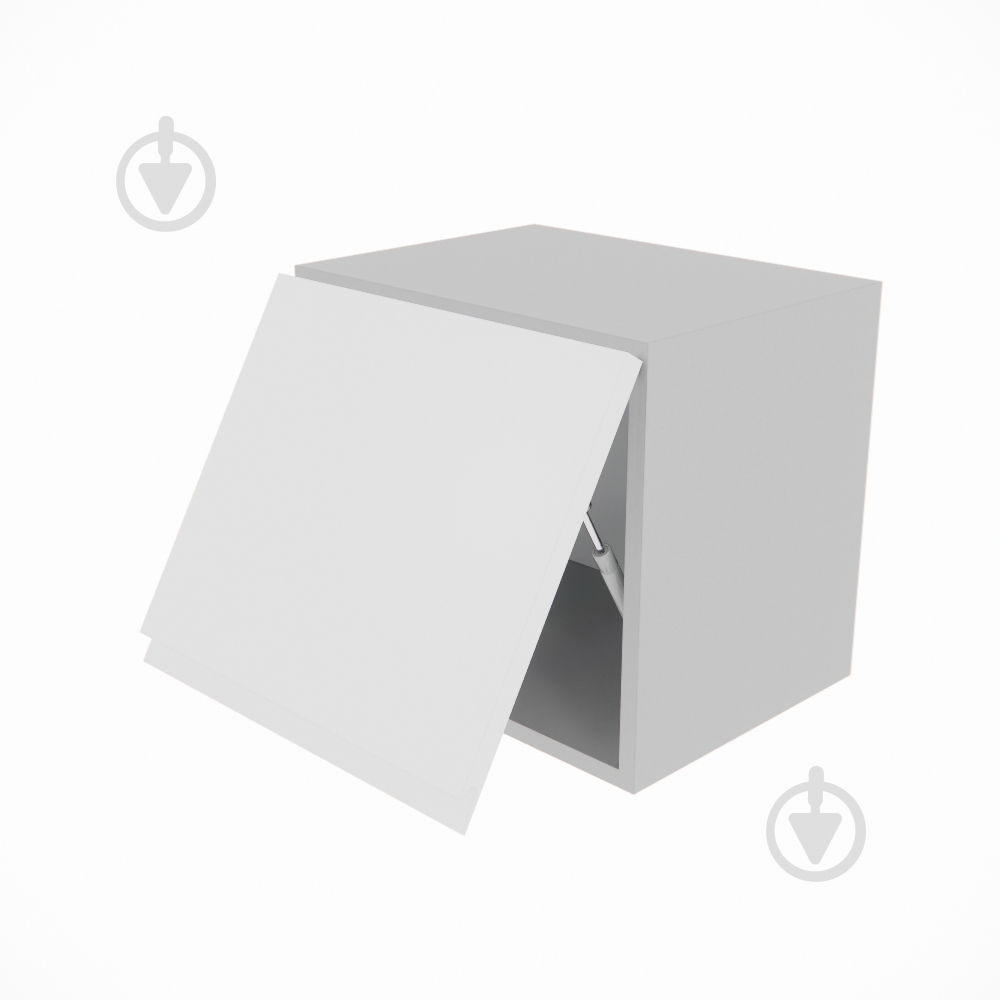 Шкаф Влада (А 40 (320)) белый шелк/пепельный Світ Меблів - фото 2